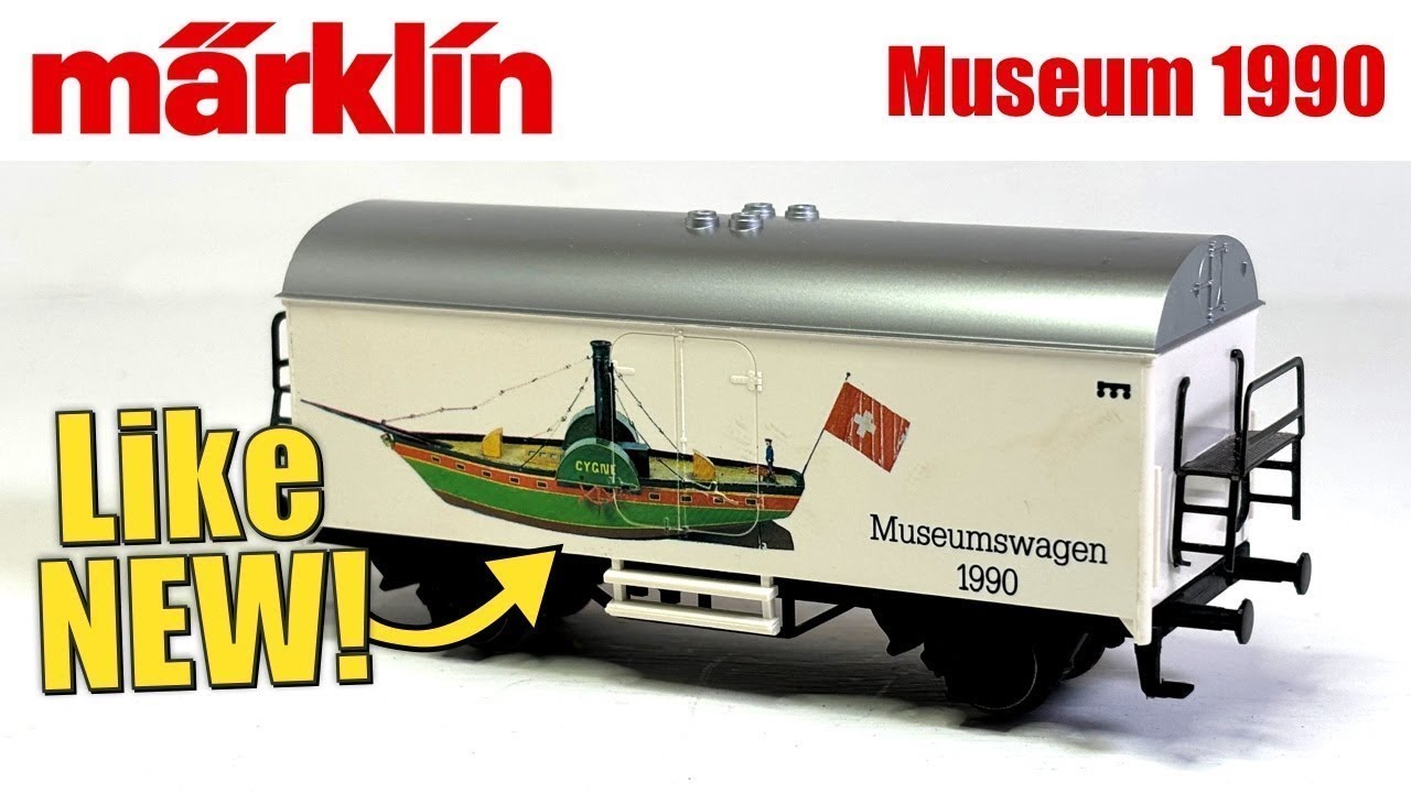 Wagon Märklin 1 Coche Pasajeros 2 Ejes – Museums-wagen 1990, état Neuf