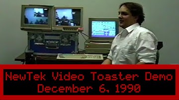NewTek Video Toaster Demo 1990 - Commodore Amiga