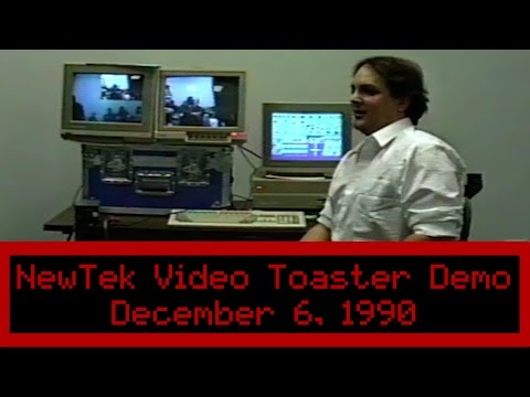 NewTek Video Toaster Demo 1990 - Commodore Amiga