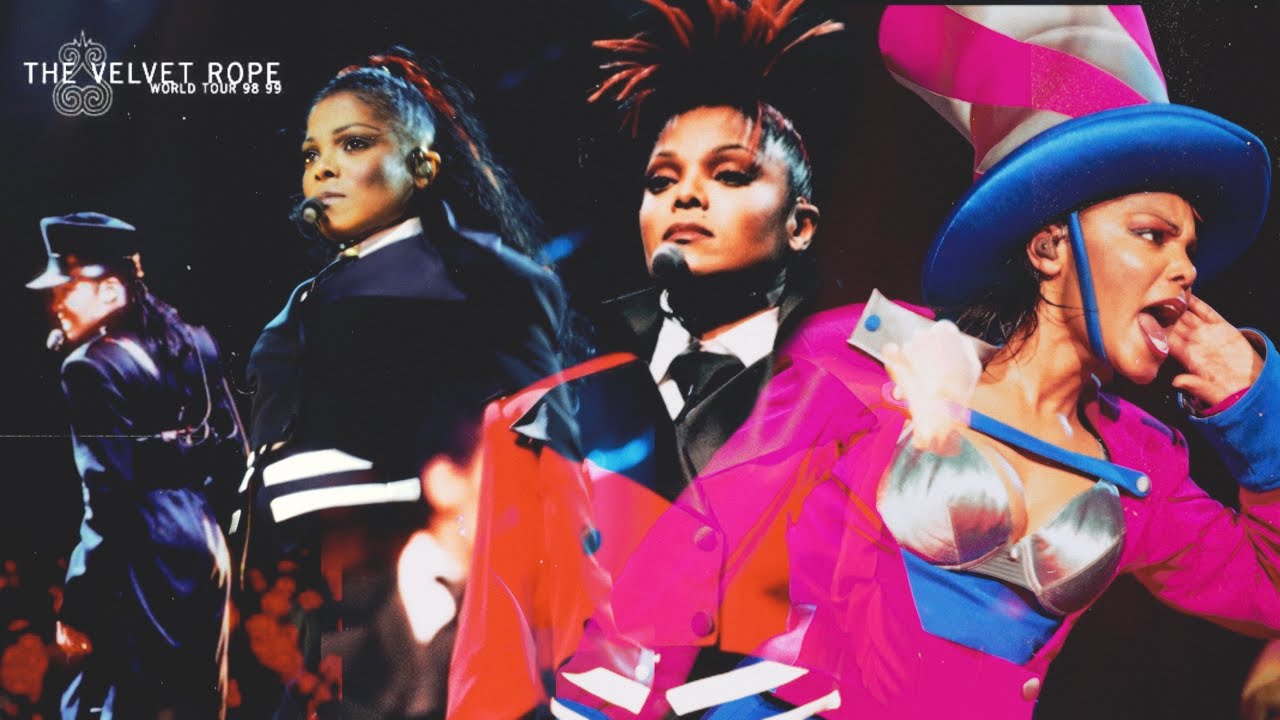 ジャネット・ジャクソン Velvet Rope Tour 1999 公式キューブ The
