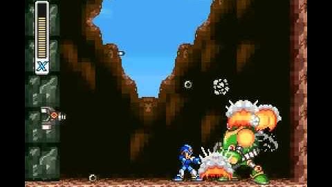 Megaman X Walkthrough Part 7 (Sting Chameleon)