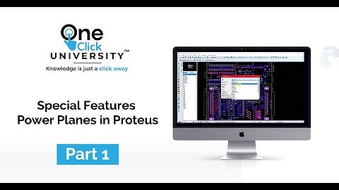 Tutorial 8.1 | Circuit Designing & Finishing | Adding Power Planes in Proteus | PCB Design & theory