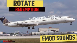 *FMOD SOUNDPACK*Rotate MD80 I Real Airbus Captain VS MD80
