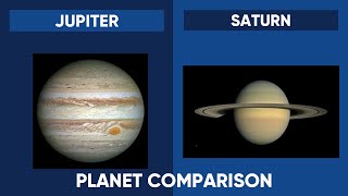 Planet Comparison: Jupiter vs Saturn
