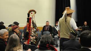 Aboriginal Remembrance Day Ceremony, Carnegie Comm. Ctre. Vancouver M.C Kelly White Opens 11.08.2015