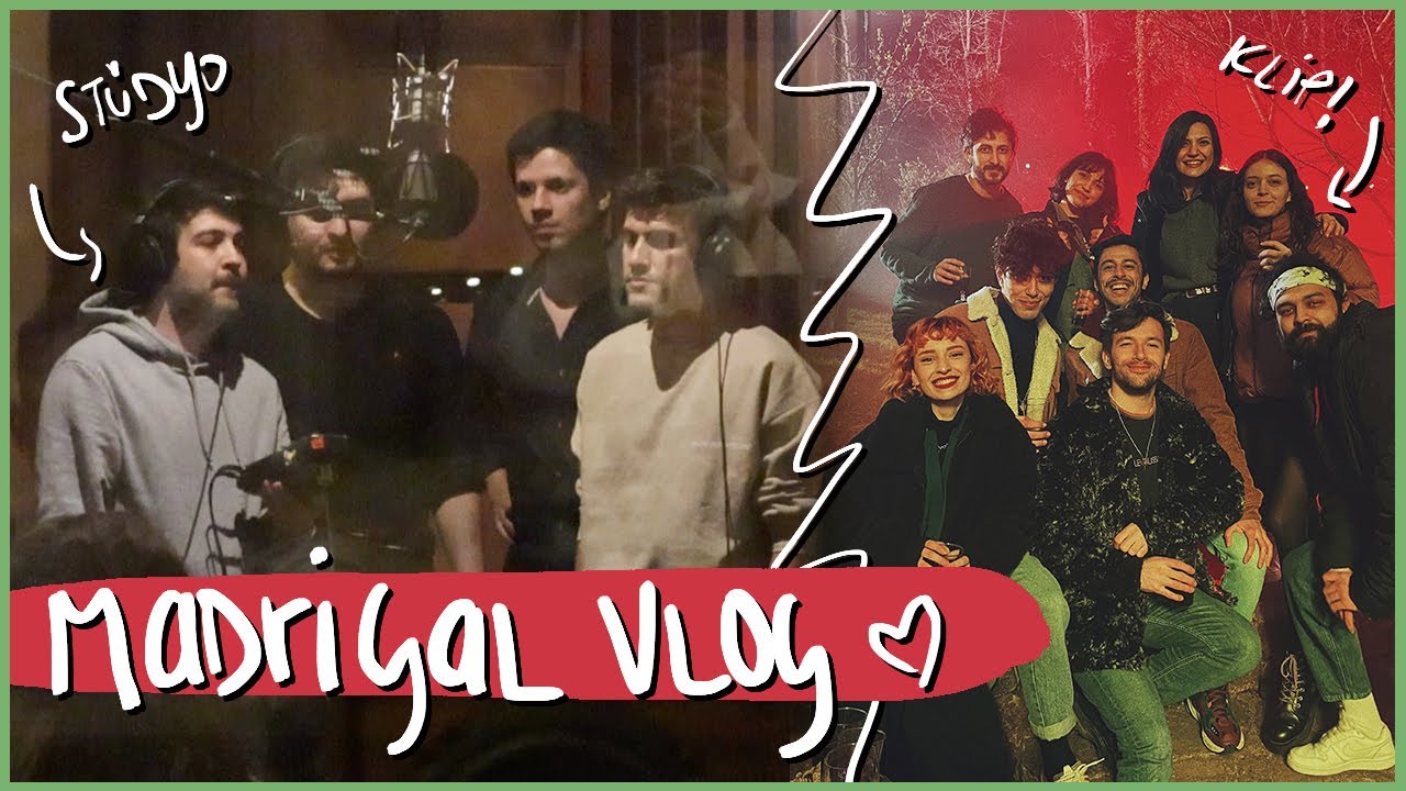 MADRİGALLİ VLOG! | albüm kayıtları, klip çekimi, neogazino