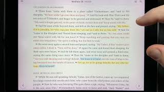 Matthew Chapter 26: A quick study overview