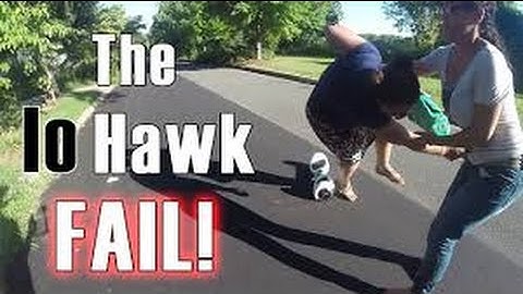 IO HAWK - 2 WHEEL SELF BALANCING SCOOTER  FAIL COMPILATION : FILMING WHILE LEARNING...THINK AGAIN!