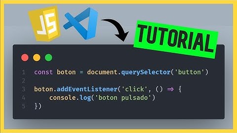 👉 Como FUNCIONA addEventListener en JAVASCRIPT😱