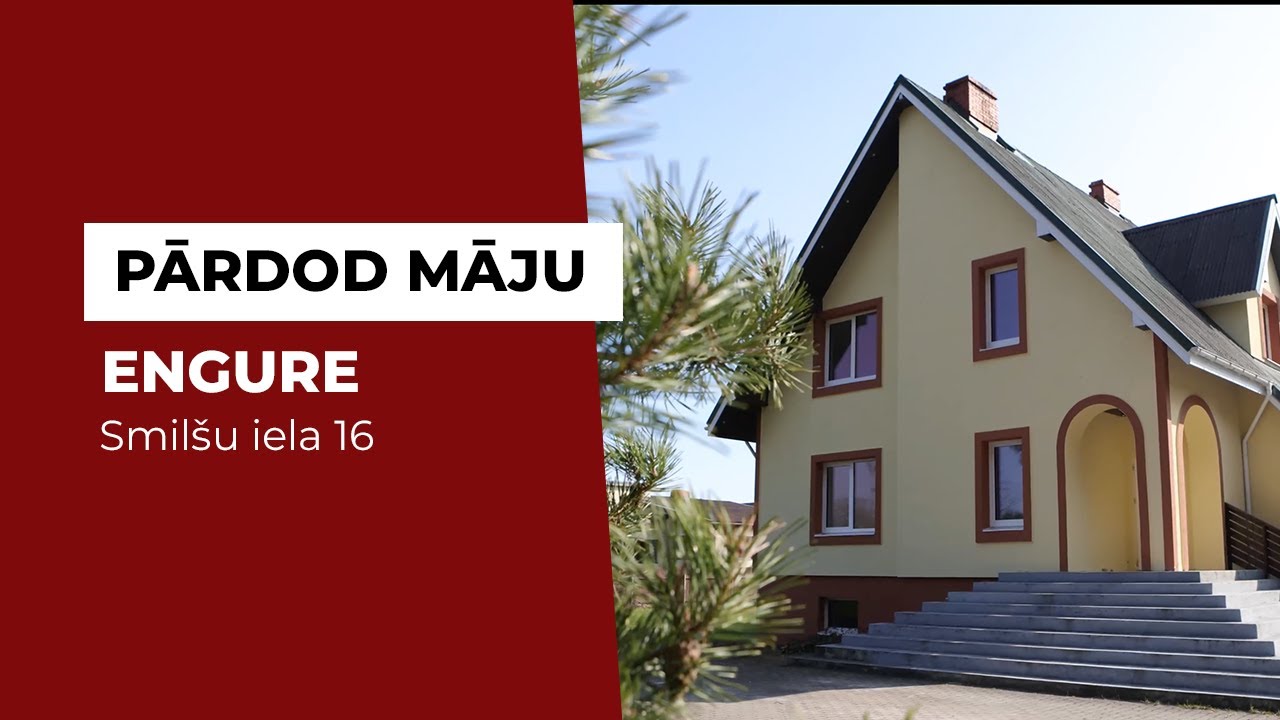 PĀRDOD MĀJU ENGURĒ PIE PRIEŽU MEŽA