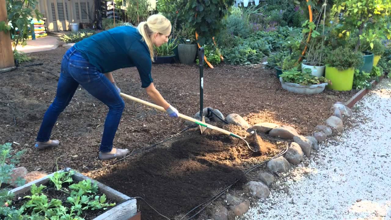 Adding Compost To Soil Sunset Youtube