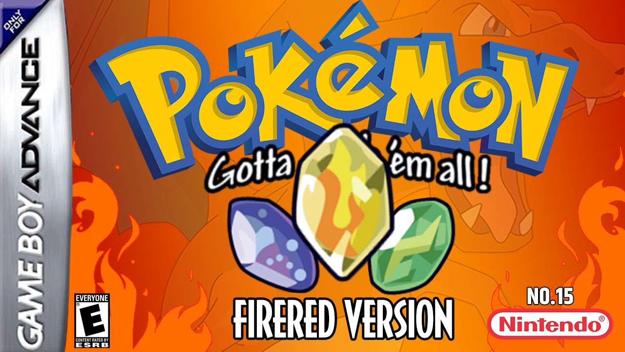 Pokemon FireRed Part 15 Where to get the Water Stone, Fire Stone
