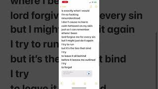 Truce956 Lyrics with Ai generated Emo Rap vocals using Suno Ai #emo #emorap #fyp #viral #Ai #hiphop