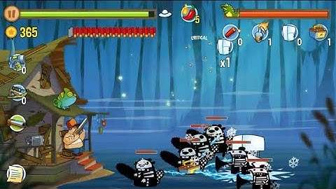 Swamp attack (10/1) episodes| Blob-thrower max