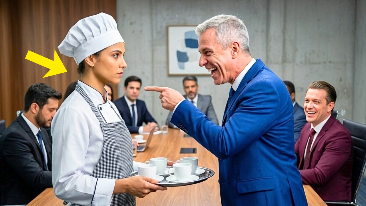 SCOMMETTO LA MIA AUTO CHE NON LO RISOLVI! — IL CEO DERISE… MA LA CUOCA LI HA ZITTITI