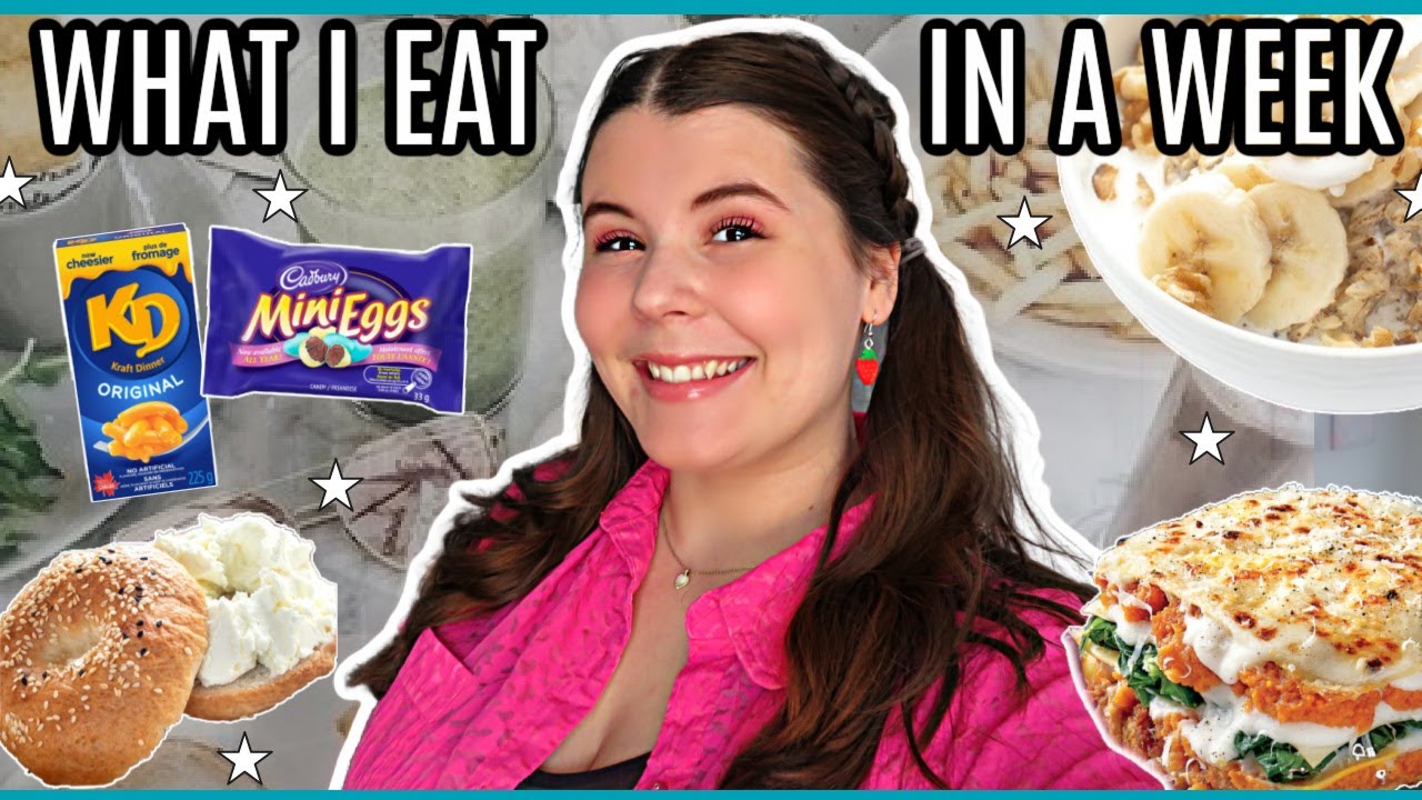 WHAT I EAT IN A WEEK | no diets, no rules, just food