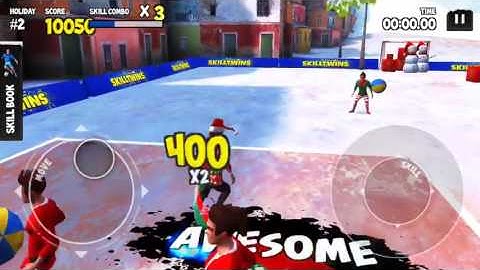 Just scored 11 745 points on Level 1502! Beat that Skill Run if you can! #SkillTwinsFootballGame ...