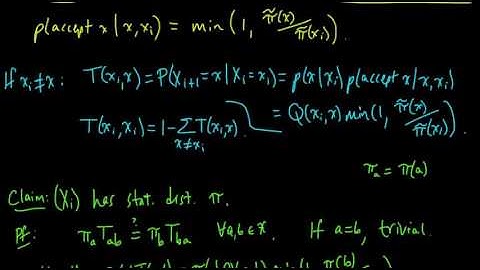 (ML 18.8) Correctness of the Metropolis algorithm-0j-Pq1OU4LY.mkv