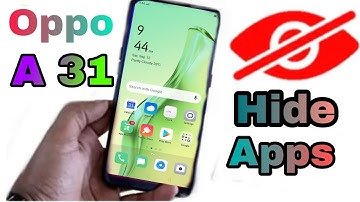 Oppo A31 Mein  App Ko Hide  Kaisa Kara / How To Hide Apps In Oppo A31 / Oppo A31 hide app /Hide apps