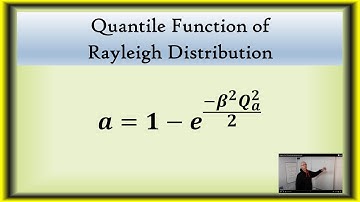 Quantile Function of the Rayleigh Distribution