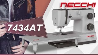 Полупромышленная швейная машина NECCHI 7434АТ