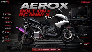 My 2018 AEROX V1 | BOLT ON + ECU | TUNED BY MICKYLAS (MTRT) | ARACERMINIXLITE
