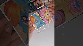 Drawing MY LITTLE PONY aceos #mlp #mylittlepony #cuteart