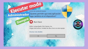 🔰 COMO ejecutar un PROGRAMA como ADMINISTRADOR siempre (2021)