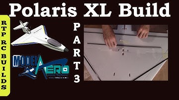 ModelAero Polaris XL Sea Plane Build Series for FPV - Part 3 - Assembling Main WIng