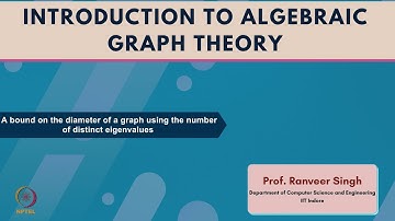 A bound on the diameter of a graph using the number of distinct eigenvalues