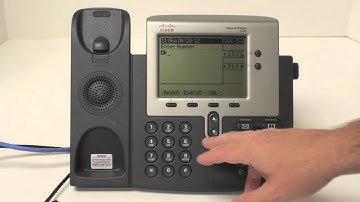 Cisco 7940 How to make a call