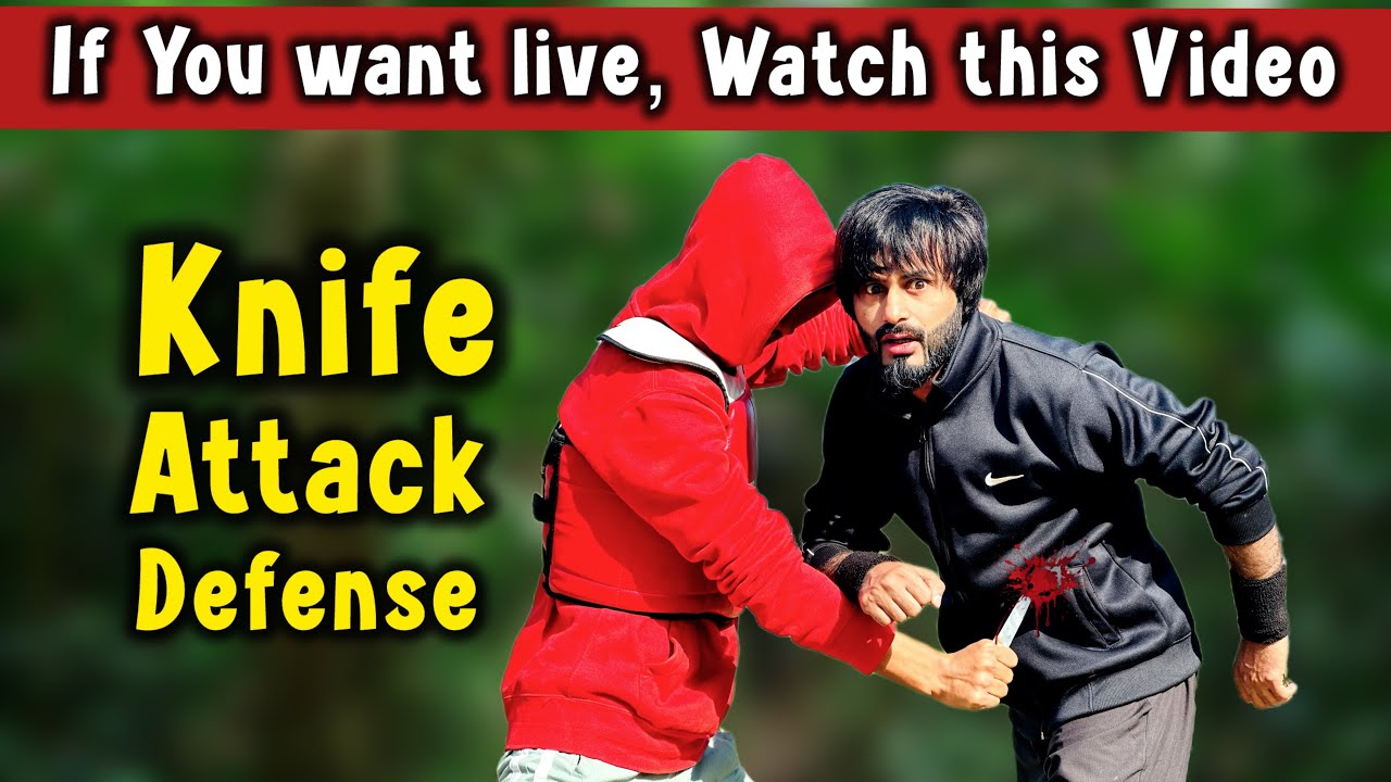 Если хочешь выжить, не пропускай | Самооборона при нападении с ножом за секунду