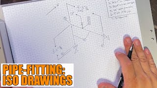 How to Read and Draw Piping Blueprints | Pipefitting ISO Drawing