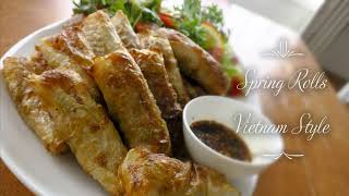 [Philips Airfryer] Spring Rolls Vietnamese Style Recipe