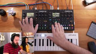 Digitakt + Digitone + Vocals, Synth Jams. Electronic Music. Creative Writing.
