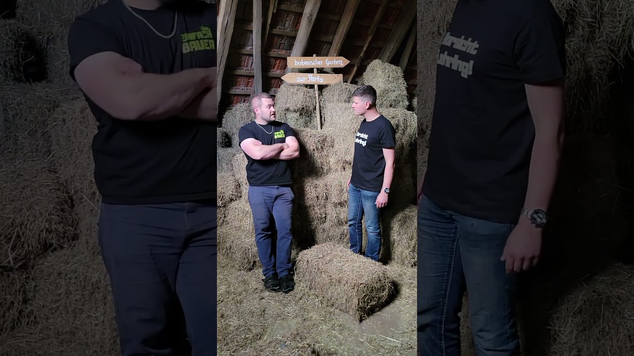 Wenn der Lehrling Heu braucht...🤣🤣🤣Das macht dann 4,50€😉