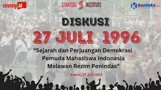 Download Lagu DISKUSI 27 JULI 1996 : Sejarah Perjuangan Demokrasi Pemuda dan Mahasiswa Indonesia Melawan Penindas Download Lagu DISKUSI 27 JULI 1996 : Sejarah Perjuangan Demokrasi Pemuda dan Mahasiswa Indonesia Melawan Penindas