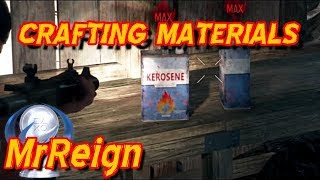 Days Gone - Crafting Materials - Kerosene - Spark Igniter - Polystyrene - Gun Powder - Airbag