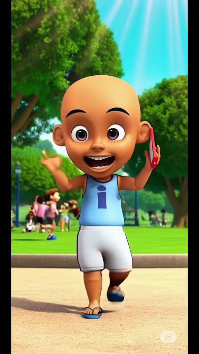 Judul:📞 Upin Kaget Dapat Telepon MISTERIUS! 😱 #upinipin #funny #trendingshorts #viral