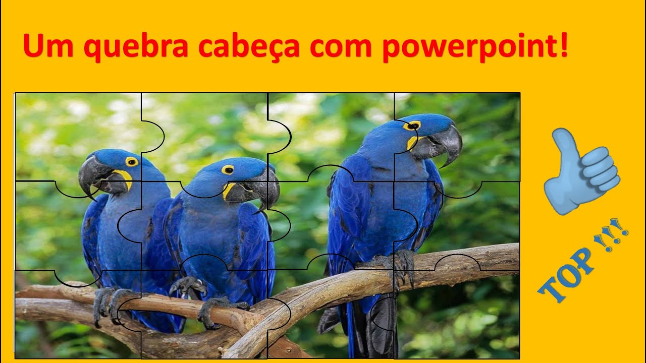 ✓Como fazer um jogo quebra - cabeça de numeros no powerpoint! parte 2 