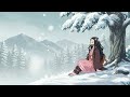 ❄️ Winter Lofi Girl in Japan Forest 🎧 Peaceful Snow Beats for Study, Focus &amp; Calm Work Time