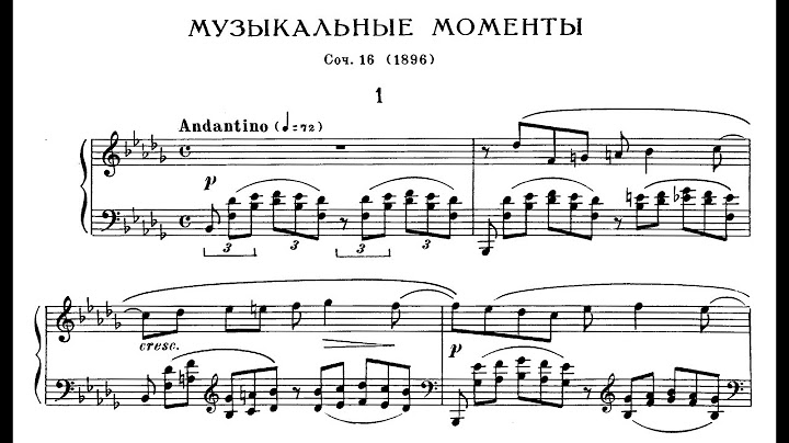 Rachmaninoff: Moments Musicaux, Op.16 (Litvintseva, Giltburg)