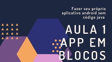 Como Criar Aplicativos Android Sem Código Java #AplicativosAndroid#Kodular#AplicativoCelular(Aula 1)