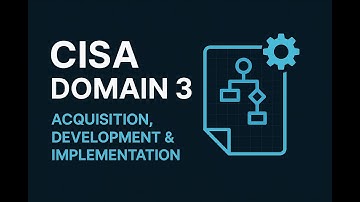 CISA Domain 3 Information Systems Acquisition, Development & Implementation ISACA CISA Exam Concepts