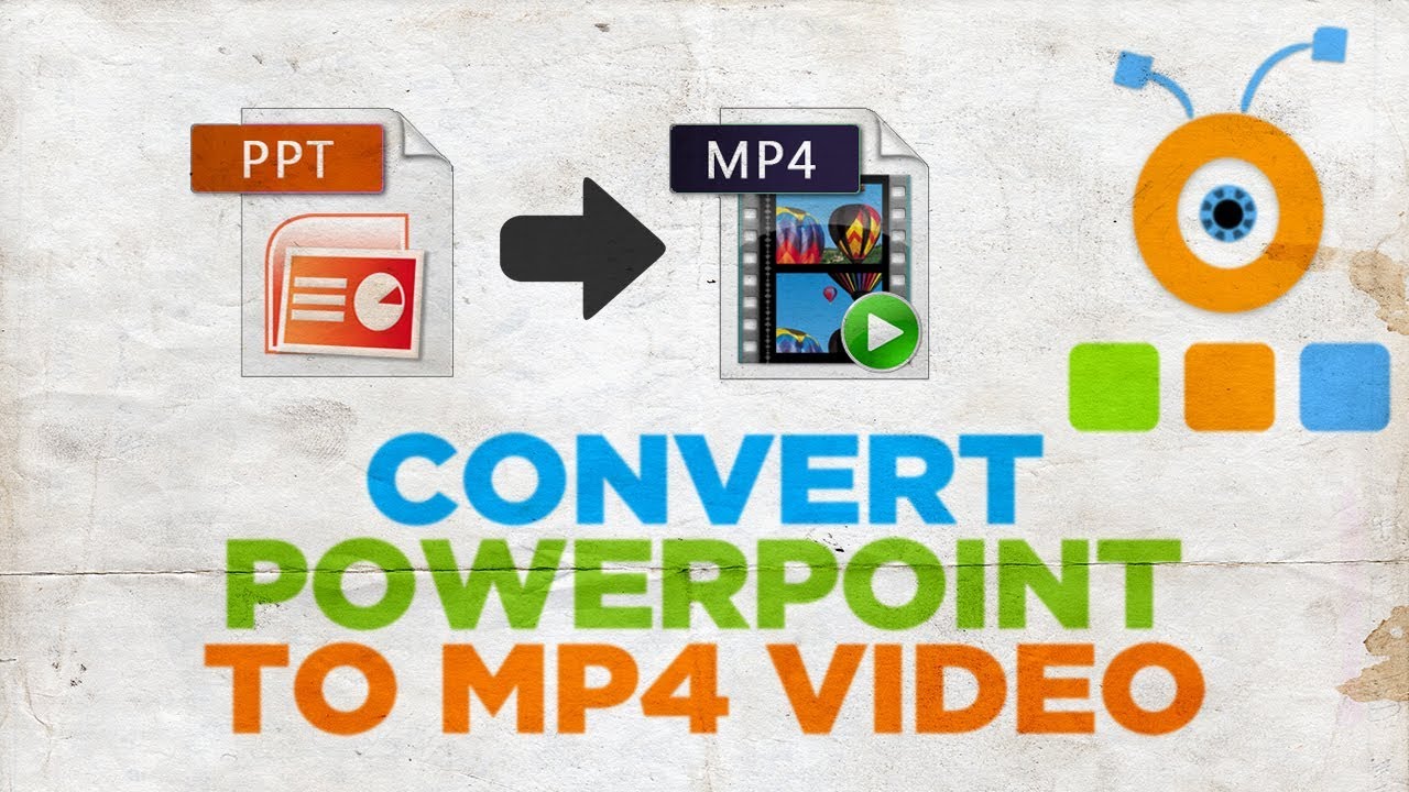 how to convert powerpoint presentation to mp4 video online