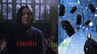 Snape (Снегг Или Снейп?)