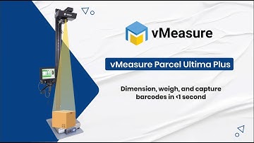 vMeasure Parcel Ultima Plus Product Demo | Automated Parcel Dimensioner