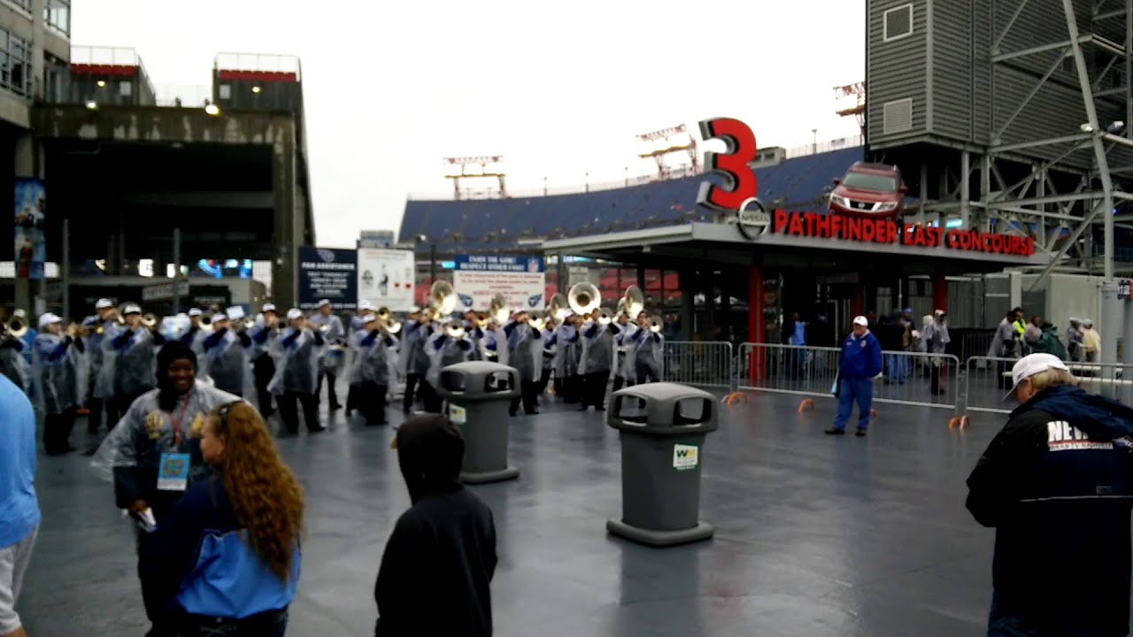 Marching band at Nissan Stadium YouTube