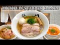 All MICHELIN starred Ramen Restaurants in Tokyo Japan. Konjiki Hototogisu, Nakiryu, Hachigo