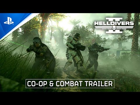 Helldivers 2 | Tráiler de modo cooperativo y combate